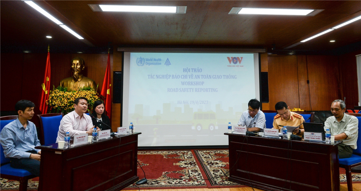 Hội thảo “Tác nghiệp báo chí về an toàn giao thông” (19/4/2023)